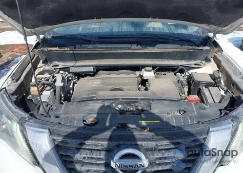 2017 Nissan Pathfinder Platinum from USA, damaged, VIN 5N1DR2MN6HC682803